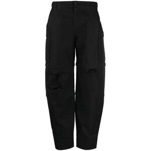 WARDROBE NYC Convertible Cargo Pants Women BLACK